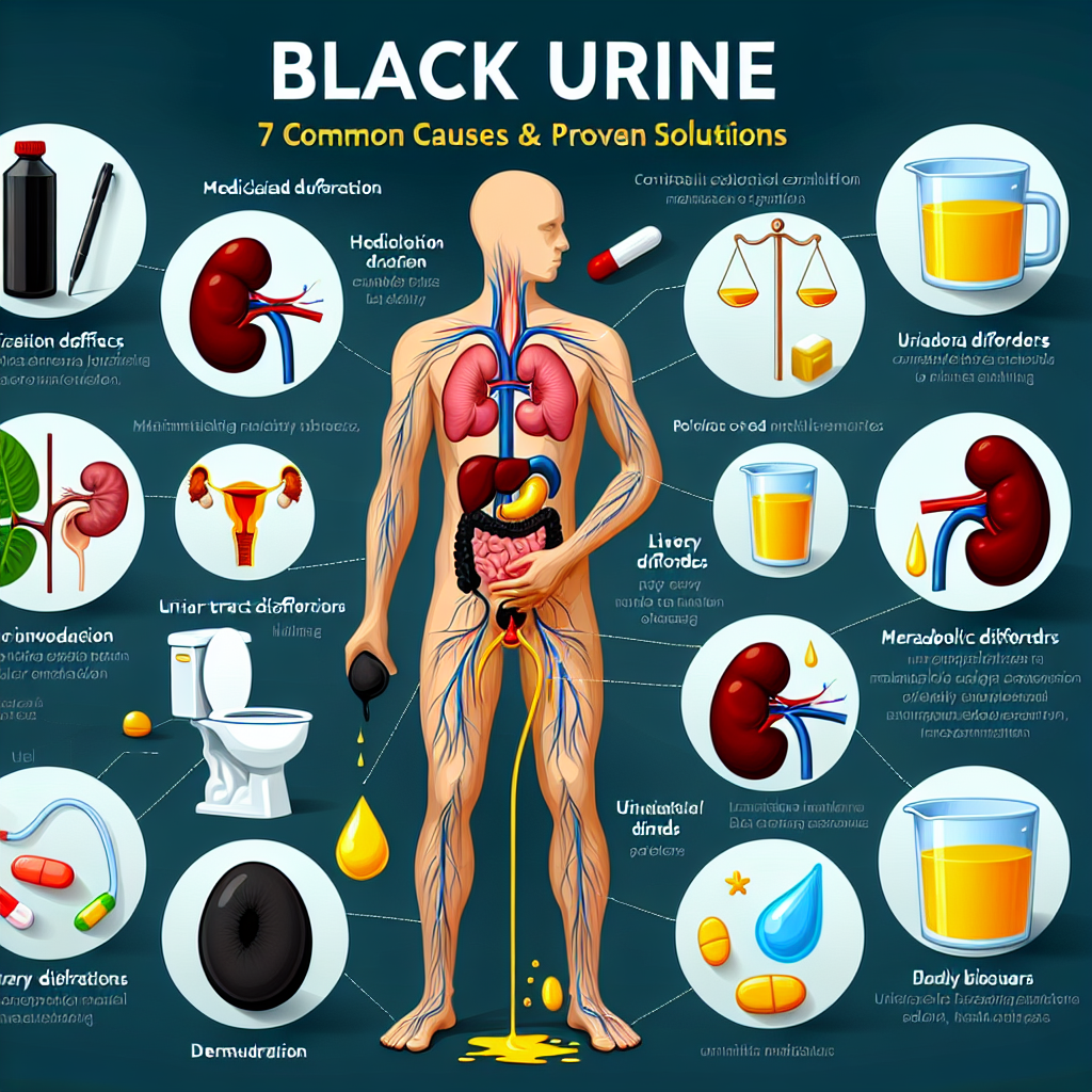 Schwarzer Urin: 7 häufige Ursachen & bewährte Lösungen