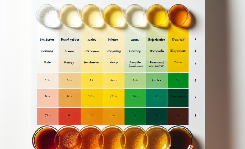 Urinfarbe Tabelle: 7 Wichtige Bedeutungen für Ihre Gesundheit